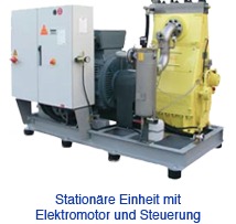 Stationäre Einheit mitElektromotor und Steuerung